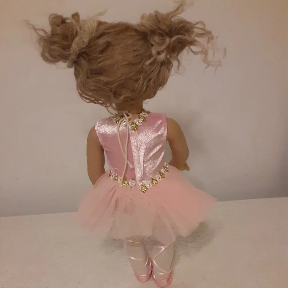 American Girl Custom Made Ballerina Doll & 20 Outfits & Accessories.